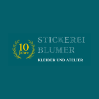 Stickerei Blumer