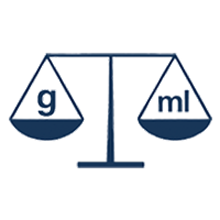 grammesen-millilitres